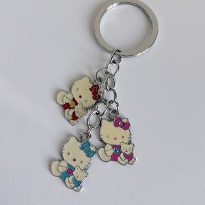 (3 for $10) Hello Kitty Charm Keychain